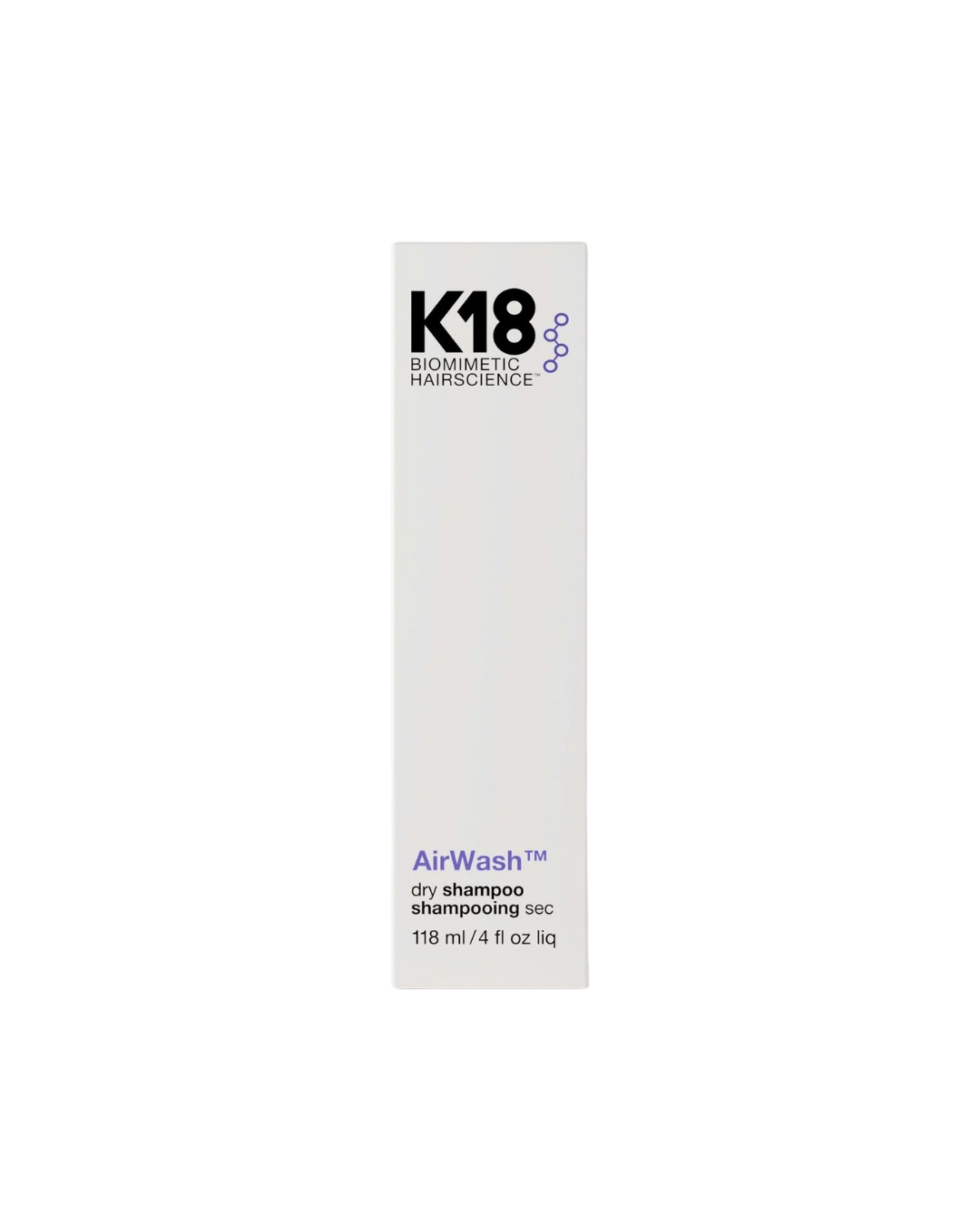 K18 AirWash™ dry shampoo